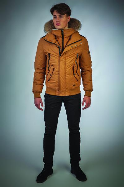 Breathable warm soft neck casual winter jacket men 2016